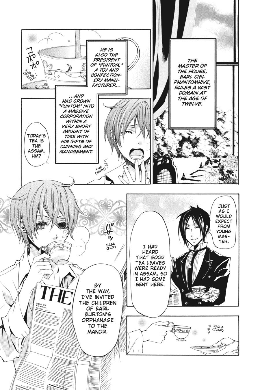 Read Black Butler EN Manga Online