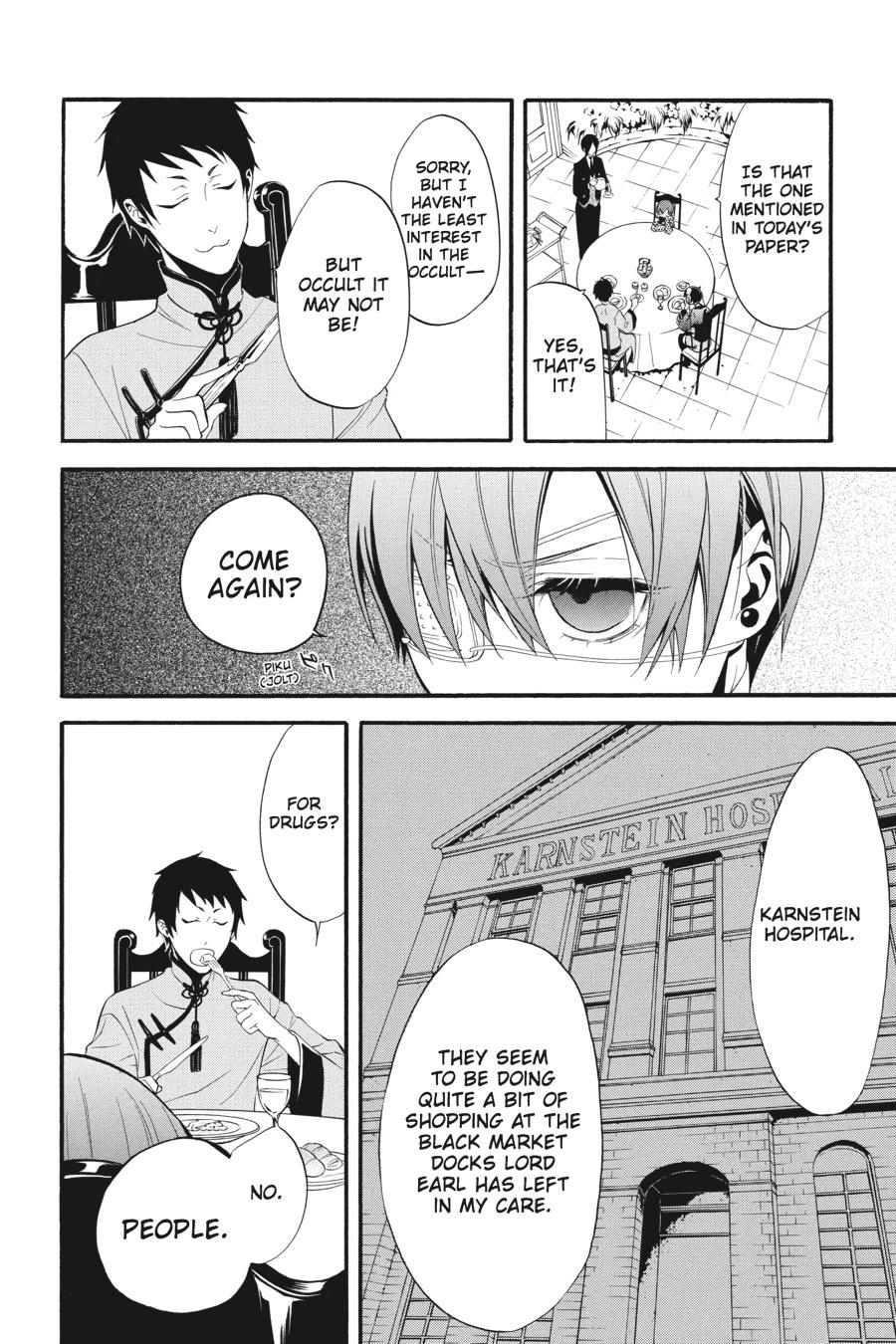 Read Black Butler EN Manga Online