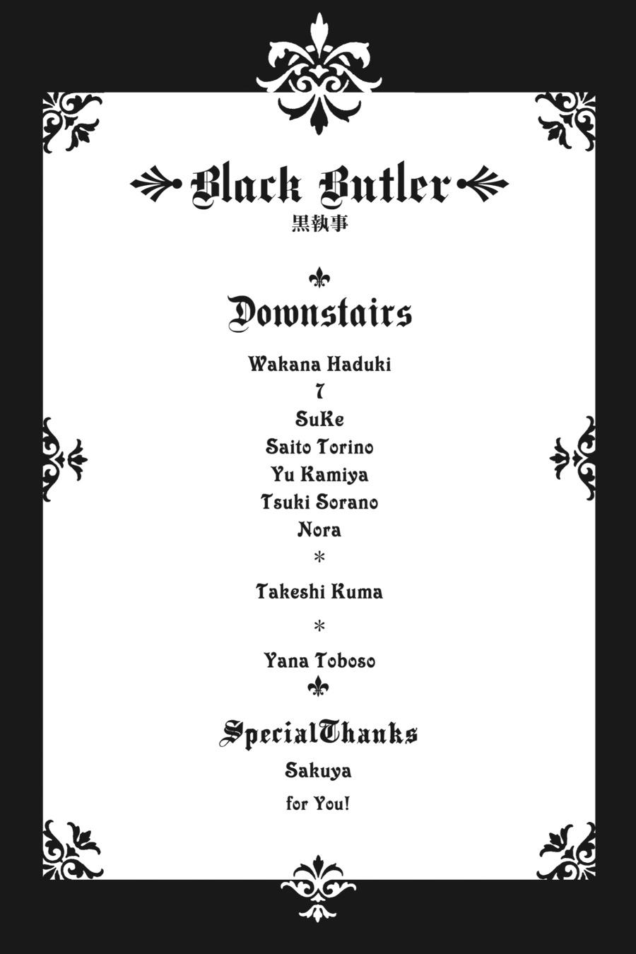 Read Black Butler EN Manga Online
