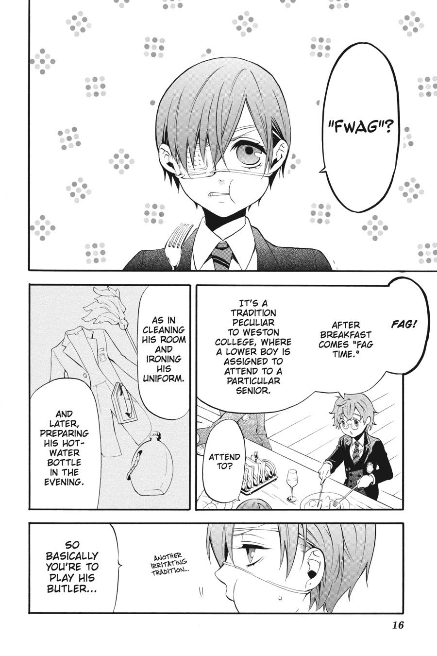Read Black Butler EN Manga Online