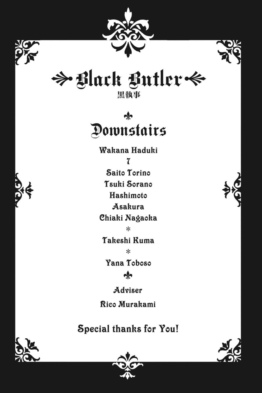 Read Black Butler EN Manga Online