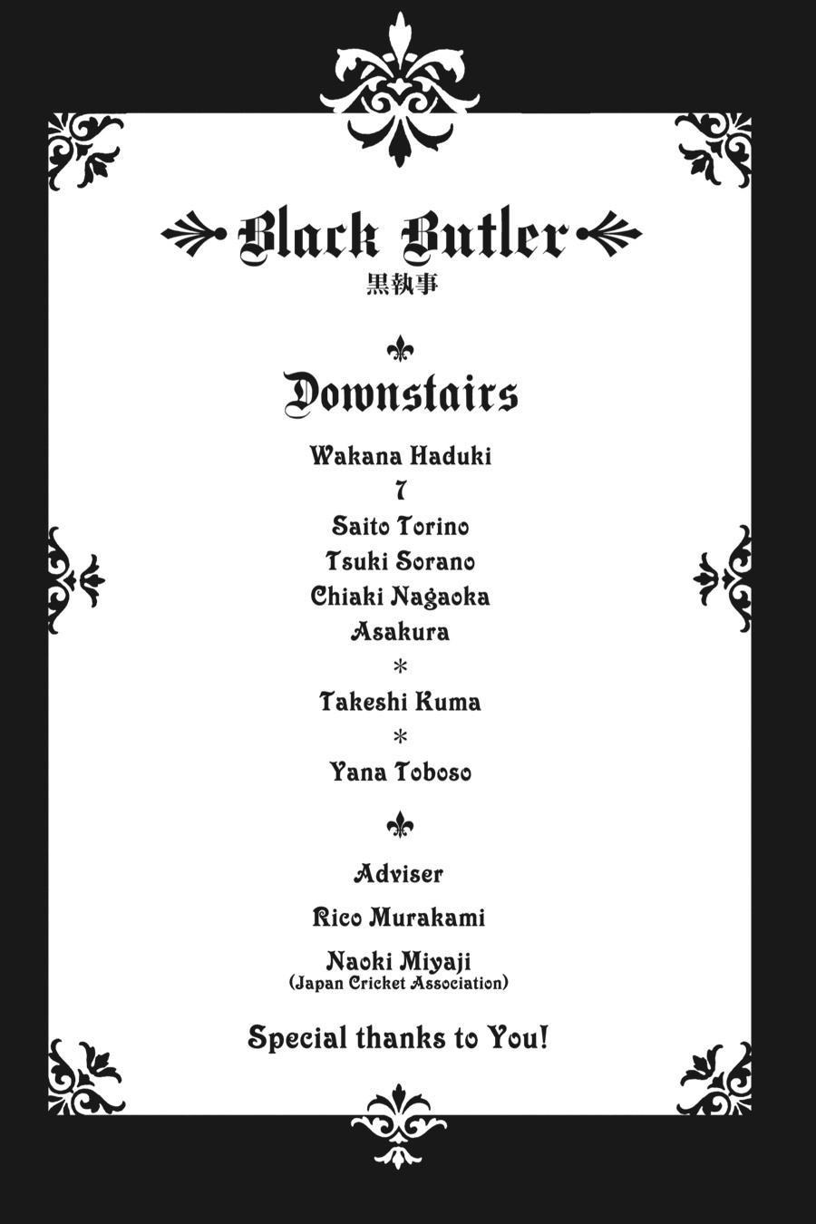 Read Black Butler EN Manga Online