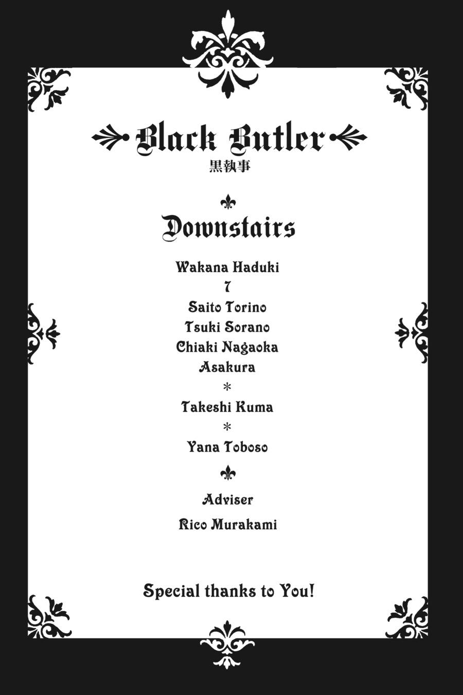 Read Black Butler EN Manga Online