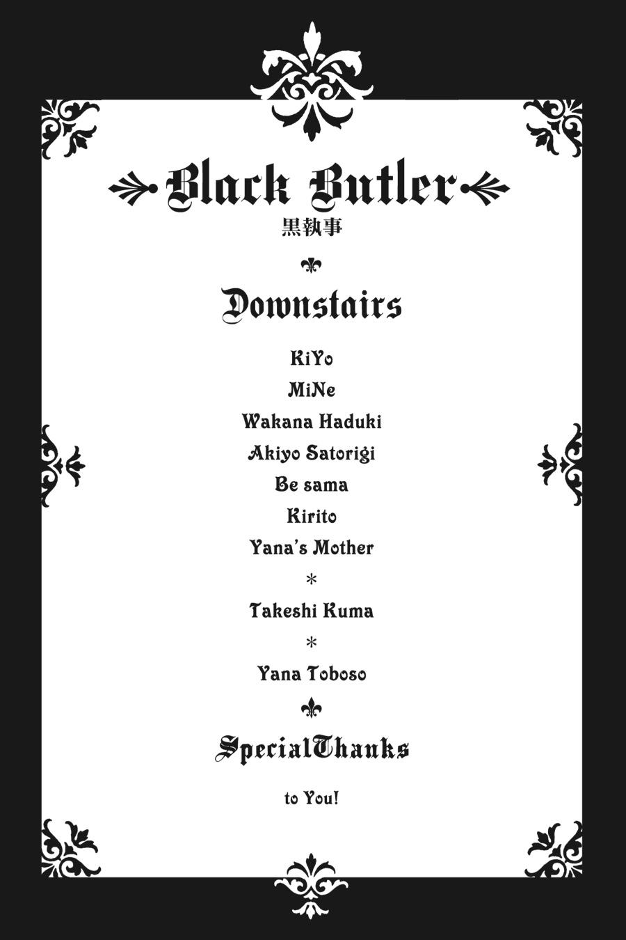 Read Black Butler EN Manga Online