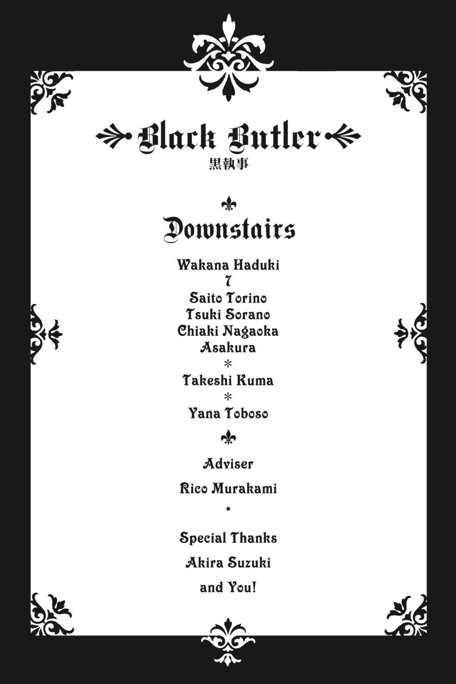 Read Black Butler EN Manga Online