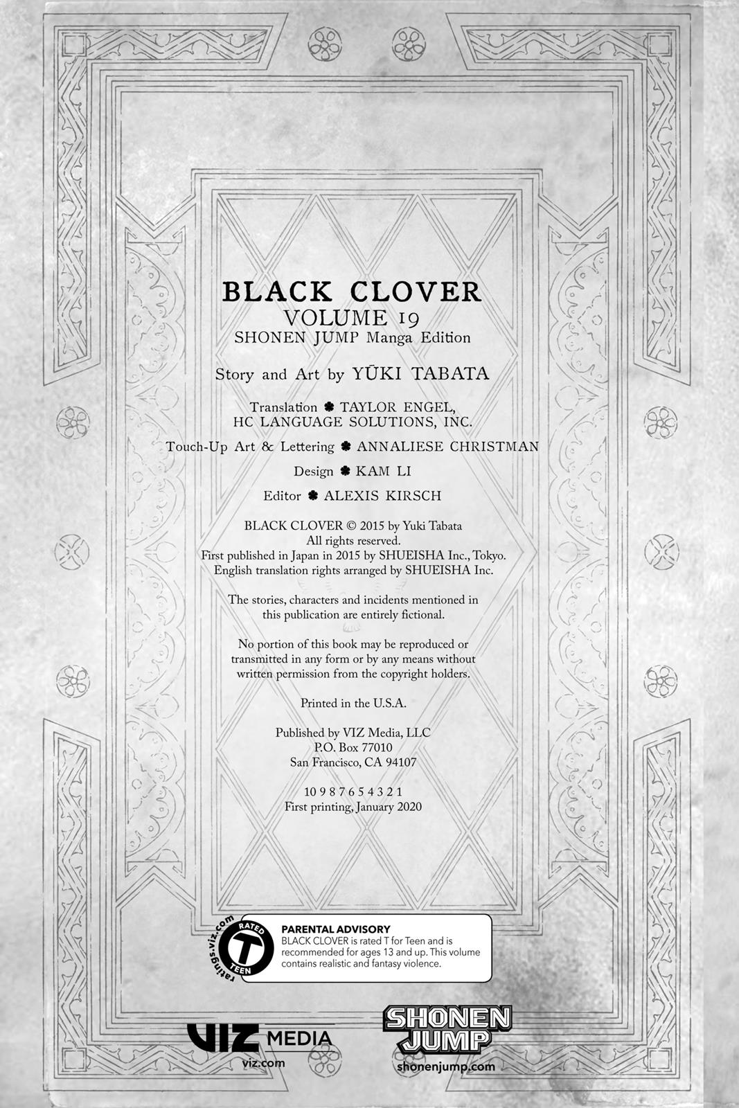 Read Black Clover EN Manga Online