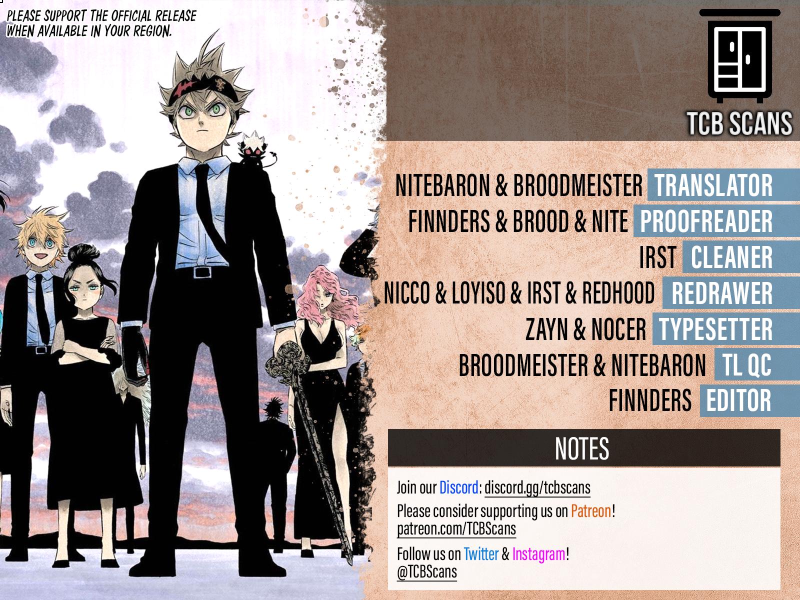 Read Black Clover EN Manga Online