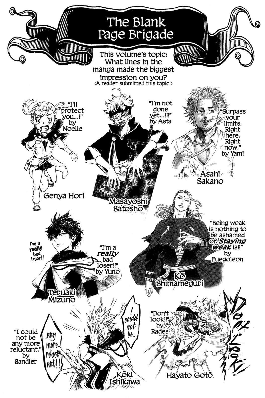 Read Black Clover EN Manga Online