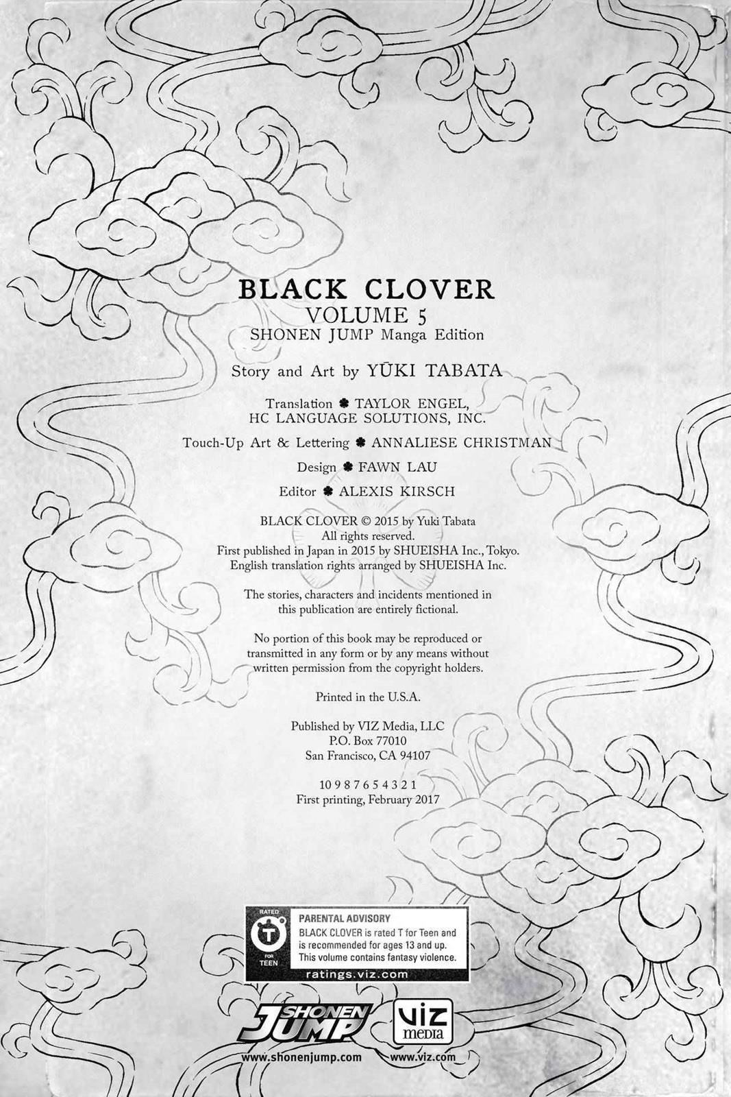 Read Black Clover EN Manga Online