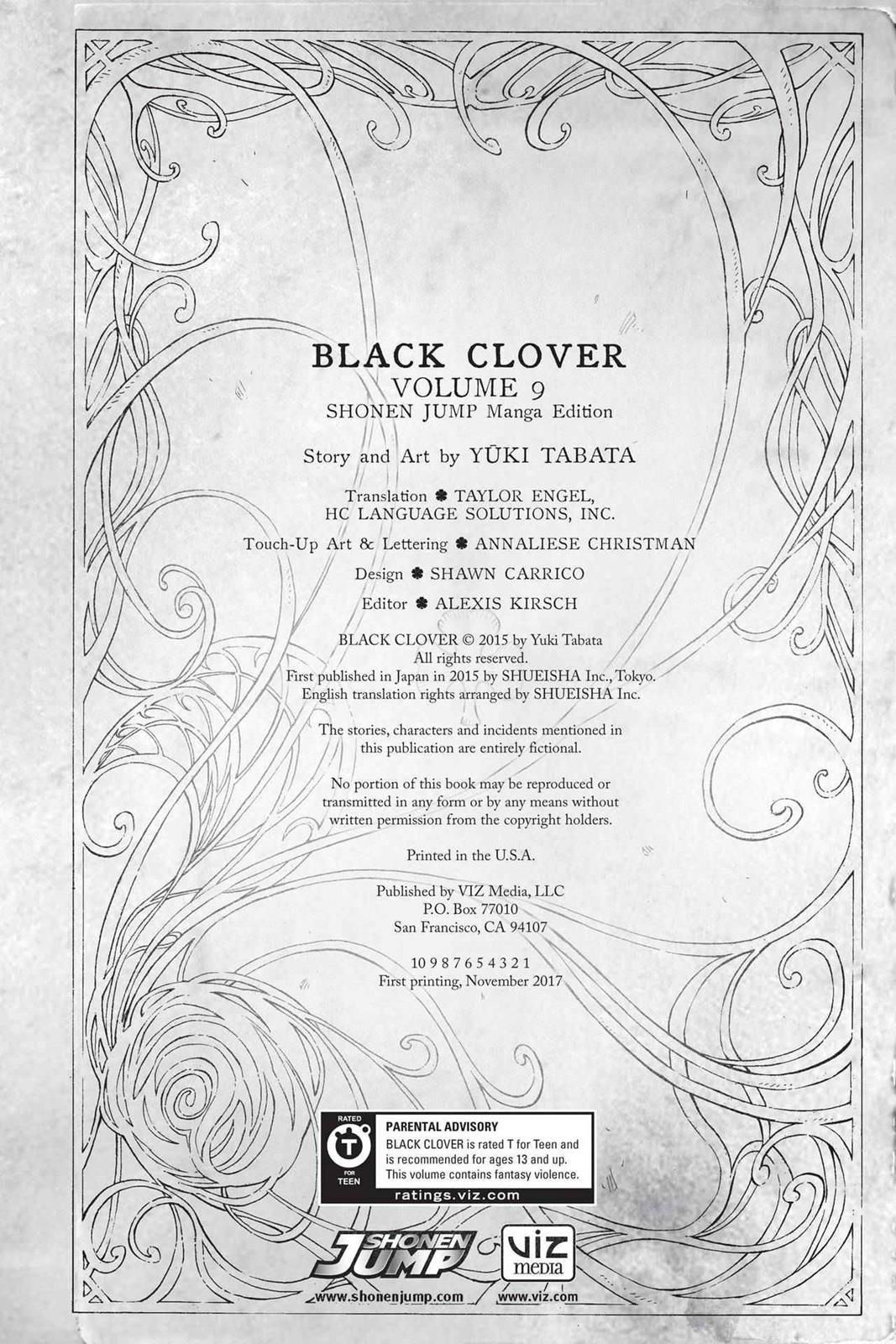 Read Black Clover EN Manga Online