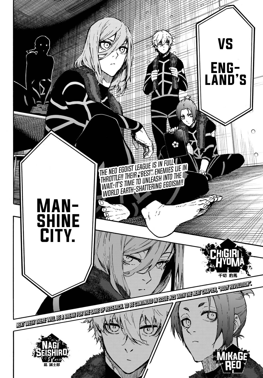 Read Blue Lock EN Manga Online
