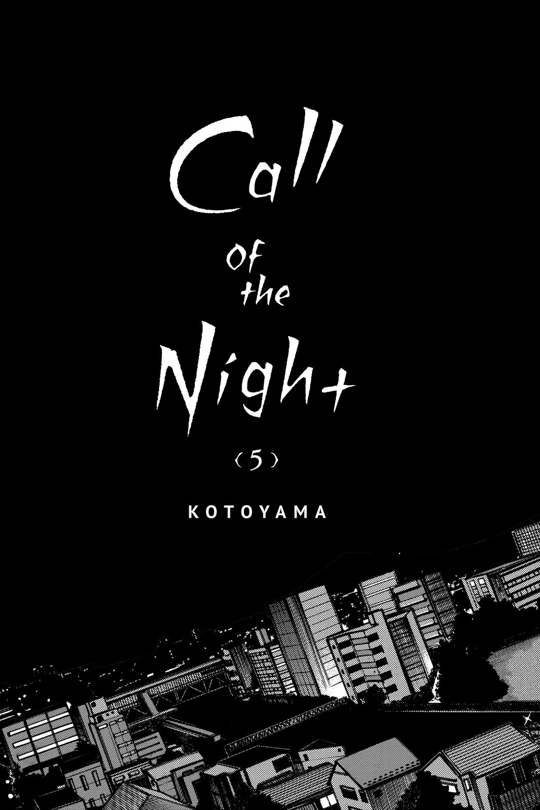 Read Call of the Night EN Manga Online