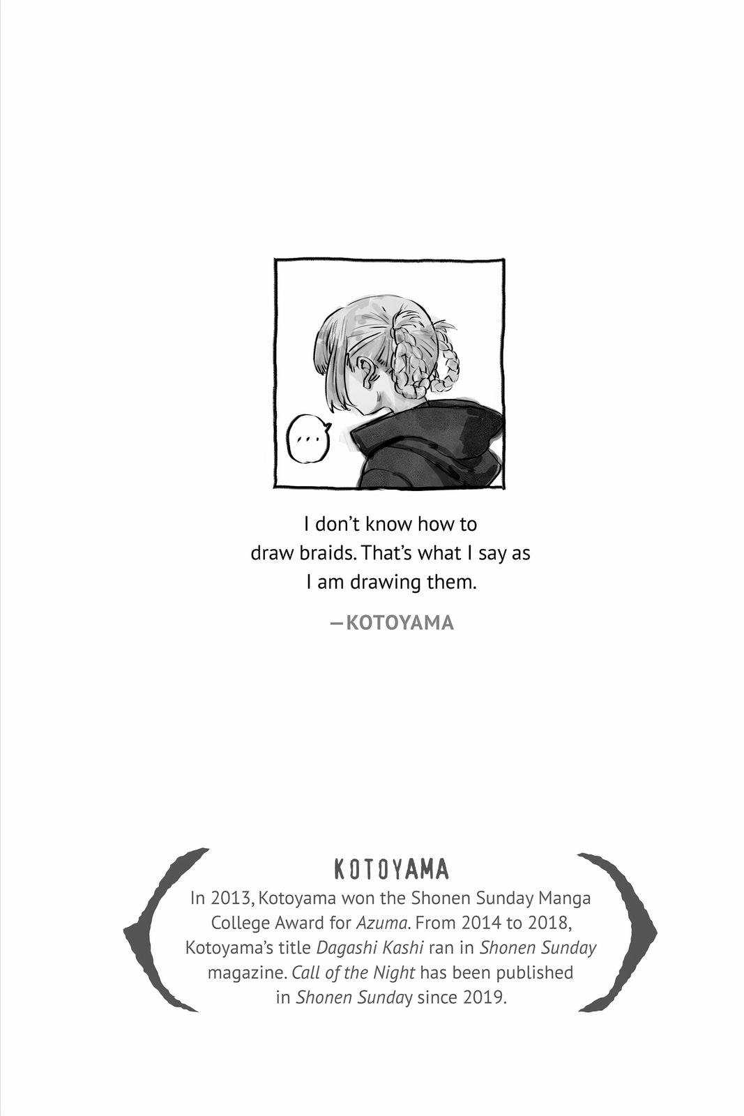Read Call of the Night EN Manga Online