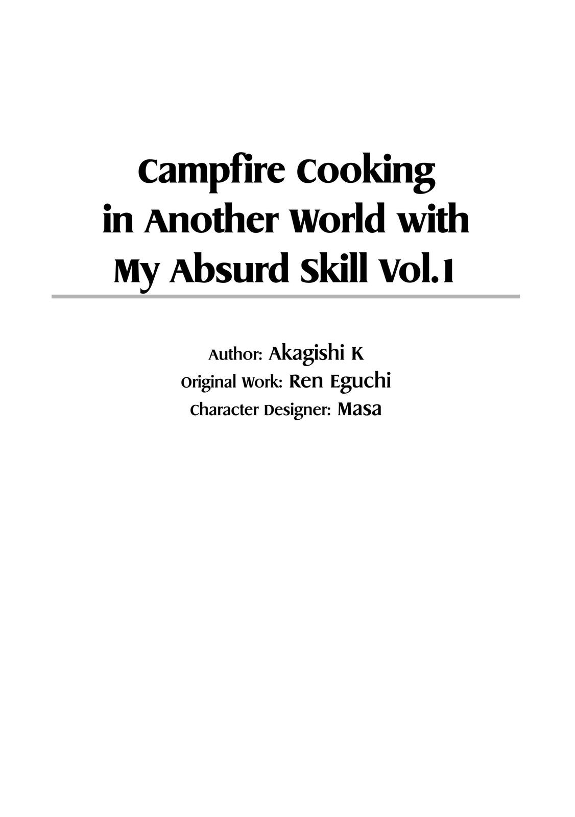 Read Campfire Cooking in Another World with My Absurd Skill EN Manga Online