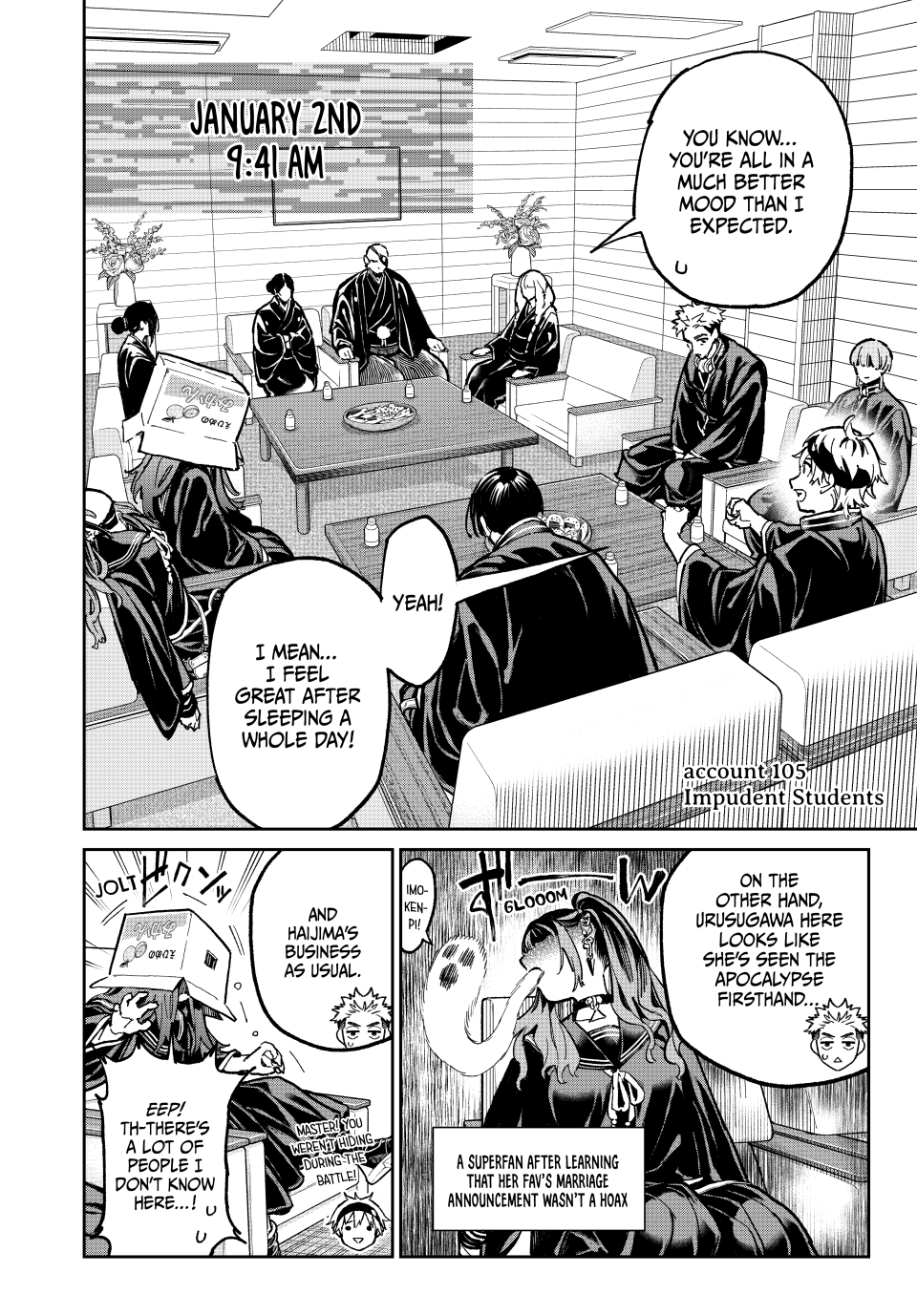 Read Dead Account EN Manga Online
