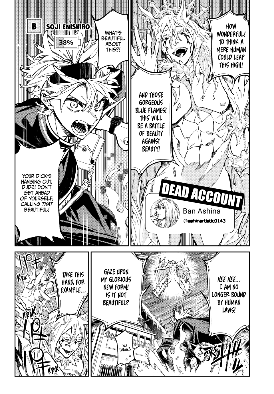 Read Dead Account EN Manga Online