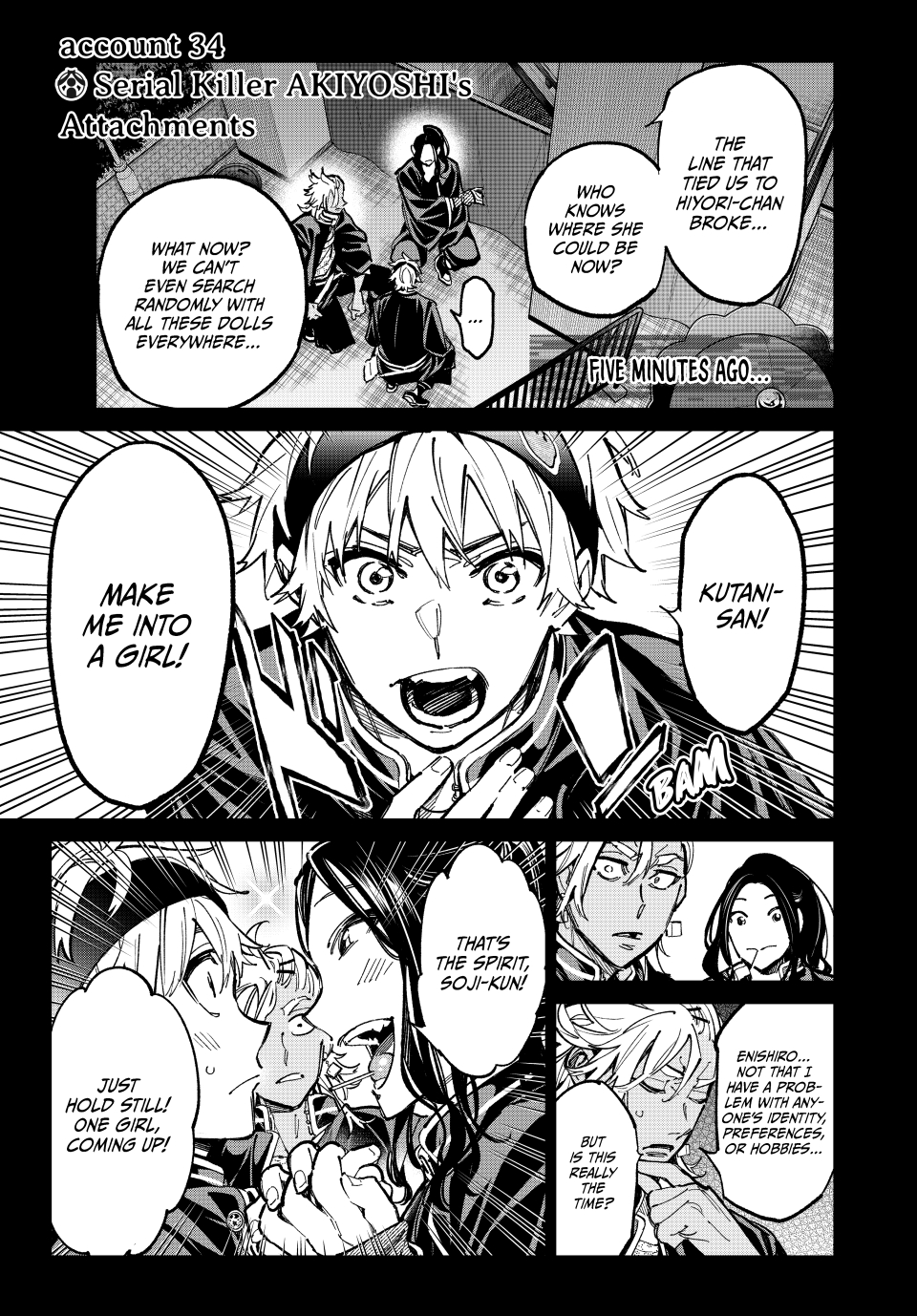 Read Dead Account EN Manga Online