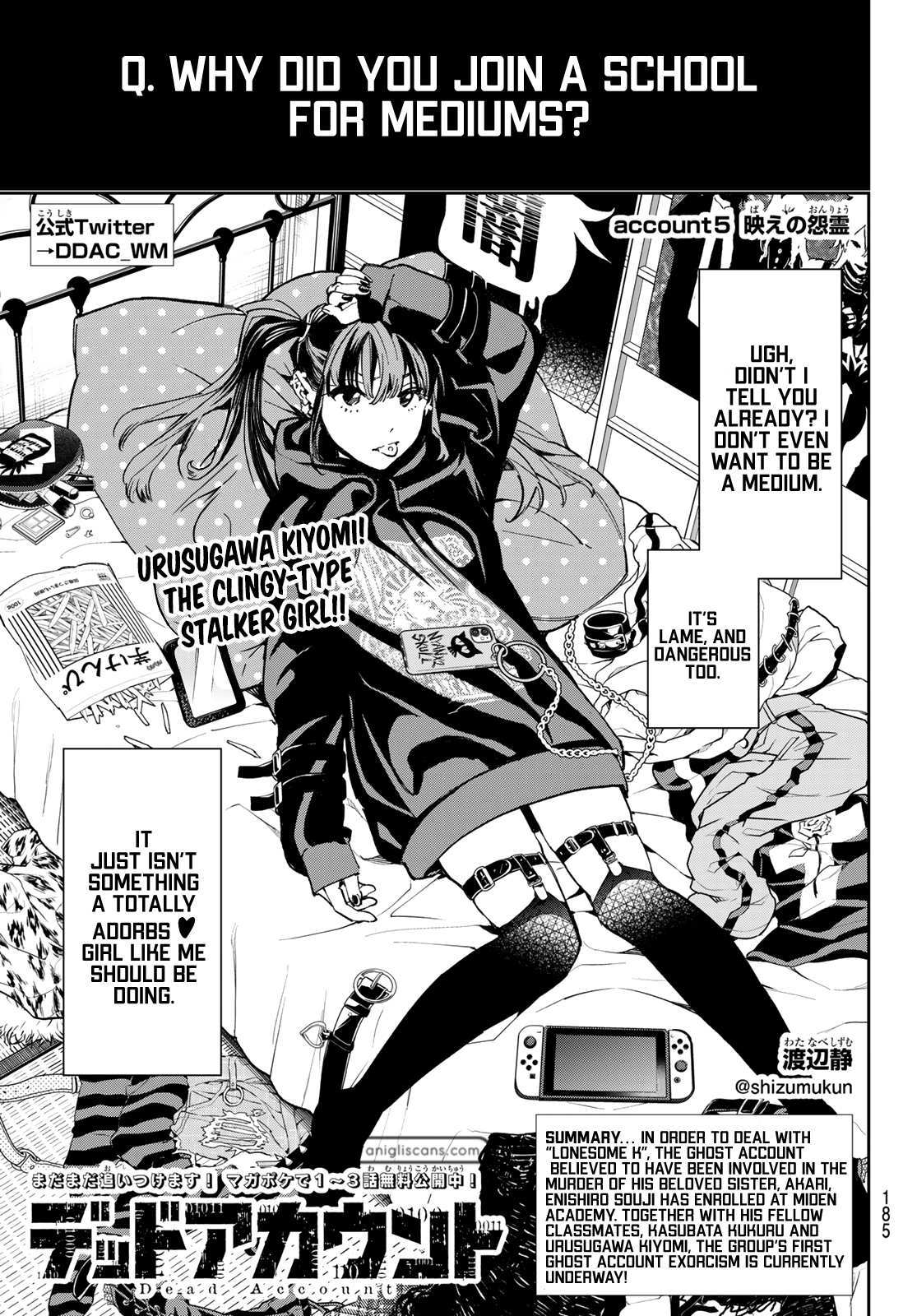 Read Dead Account EN Manga Online