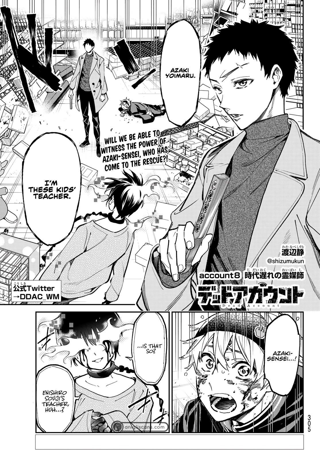 Read Dead Account EN Manga Online