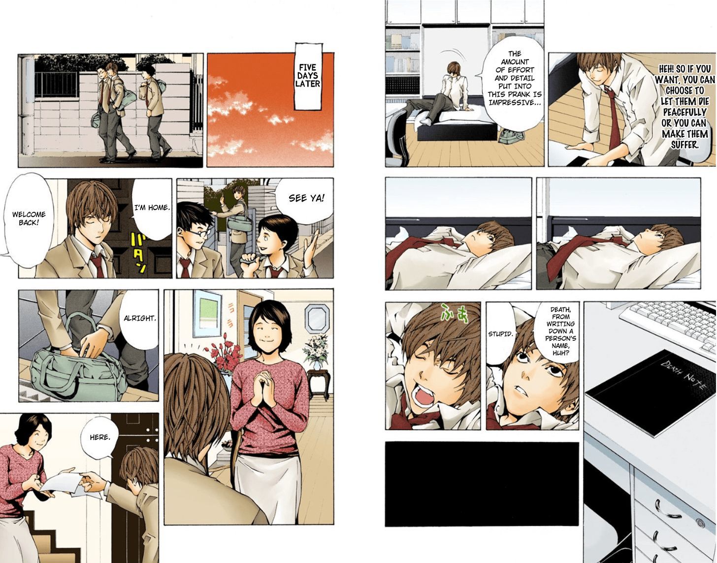 Read Death Note EN Manga Online