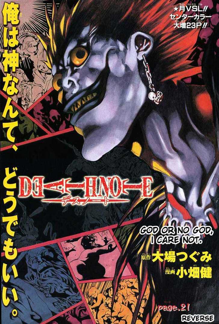 Read Death Note EN Manga Online