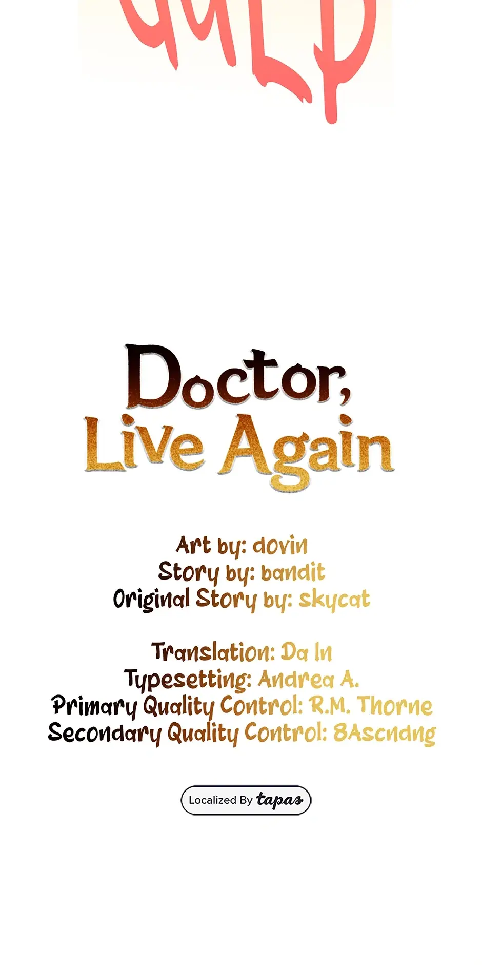 Read Doctor, Live Again EN Manga Online