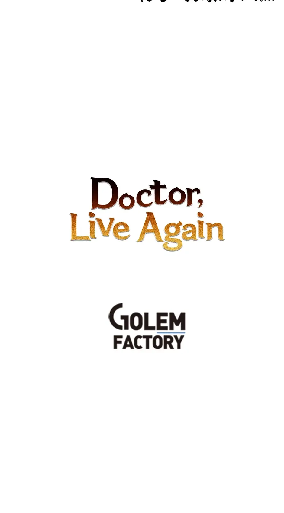 Read Doctor, Live Again EN Manga Online