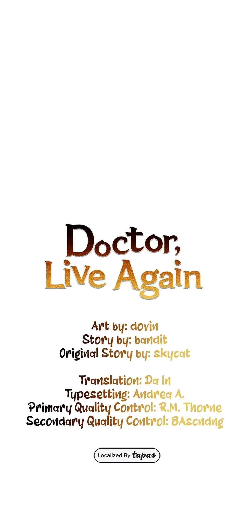 Read Doctor, Live Again EN Manga Online