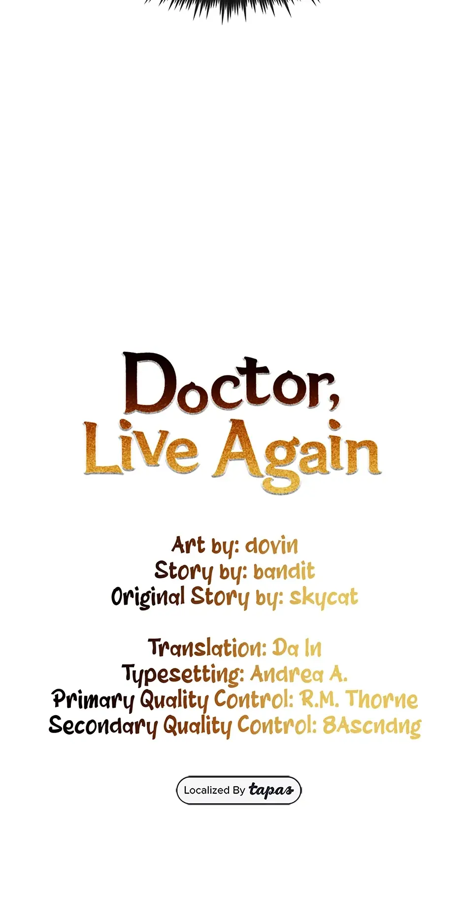 Read Doctor, Live Again EN Manga Online