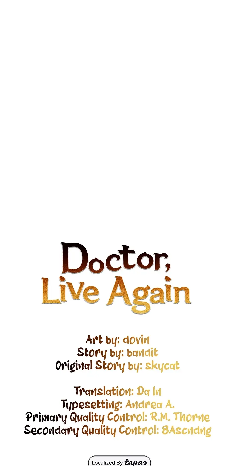 Read Doctor, Live Again EN Manga Online