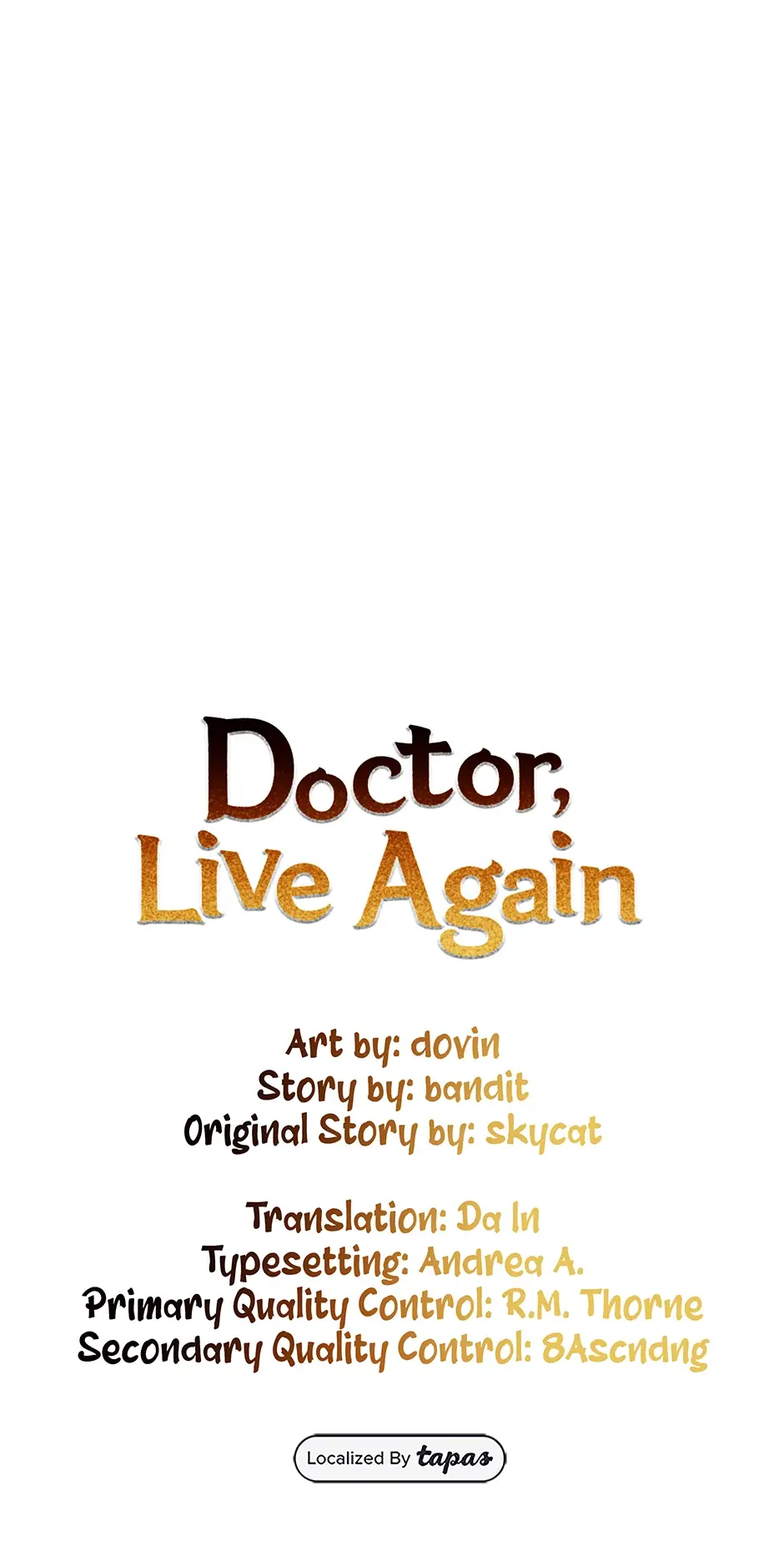 Read Doctor, Live Again EN Manga Online