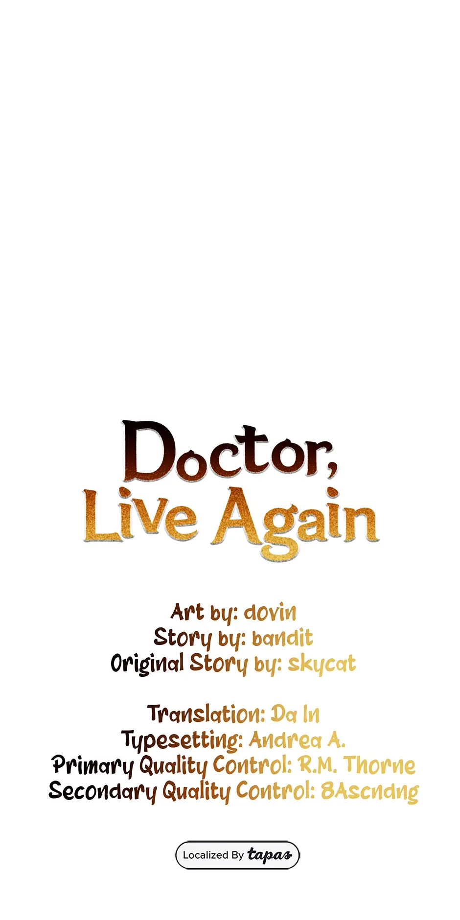 Read Doctor, Live Again EN Manga Online