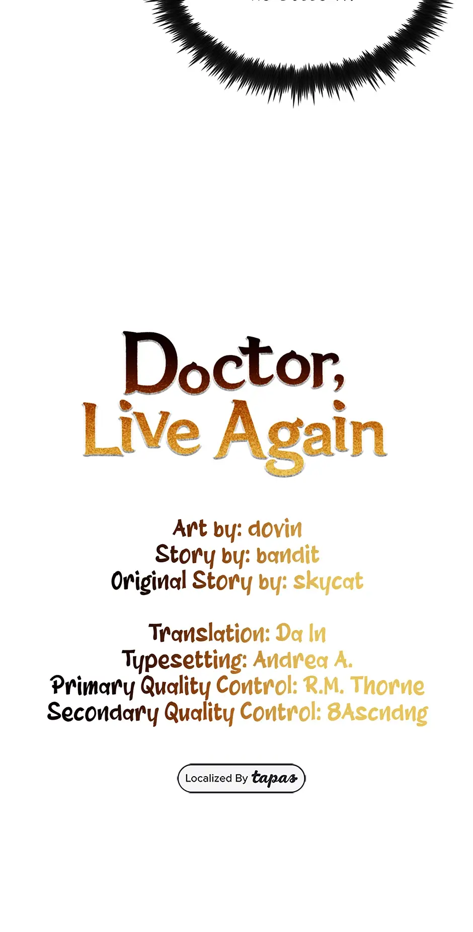 Read Doctor, Live Again EN Manga Online