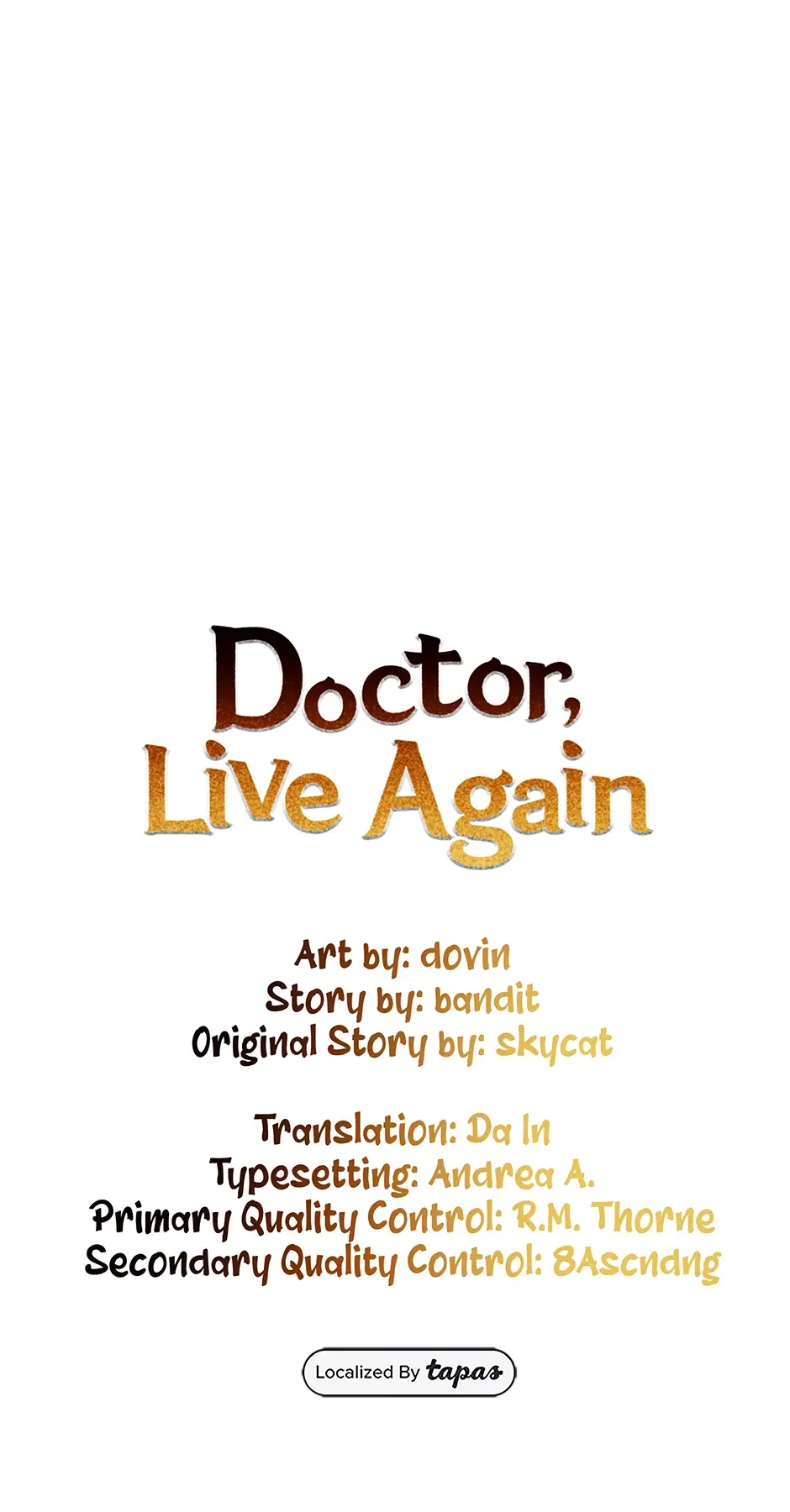 Read Doctor, Live Again EN Manga Online