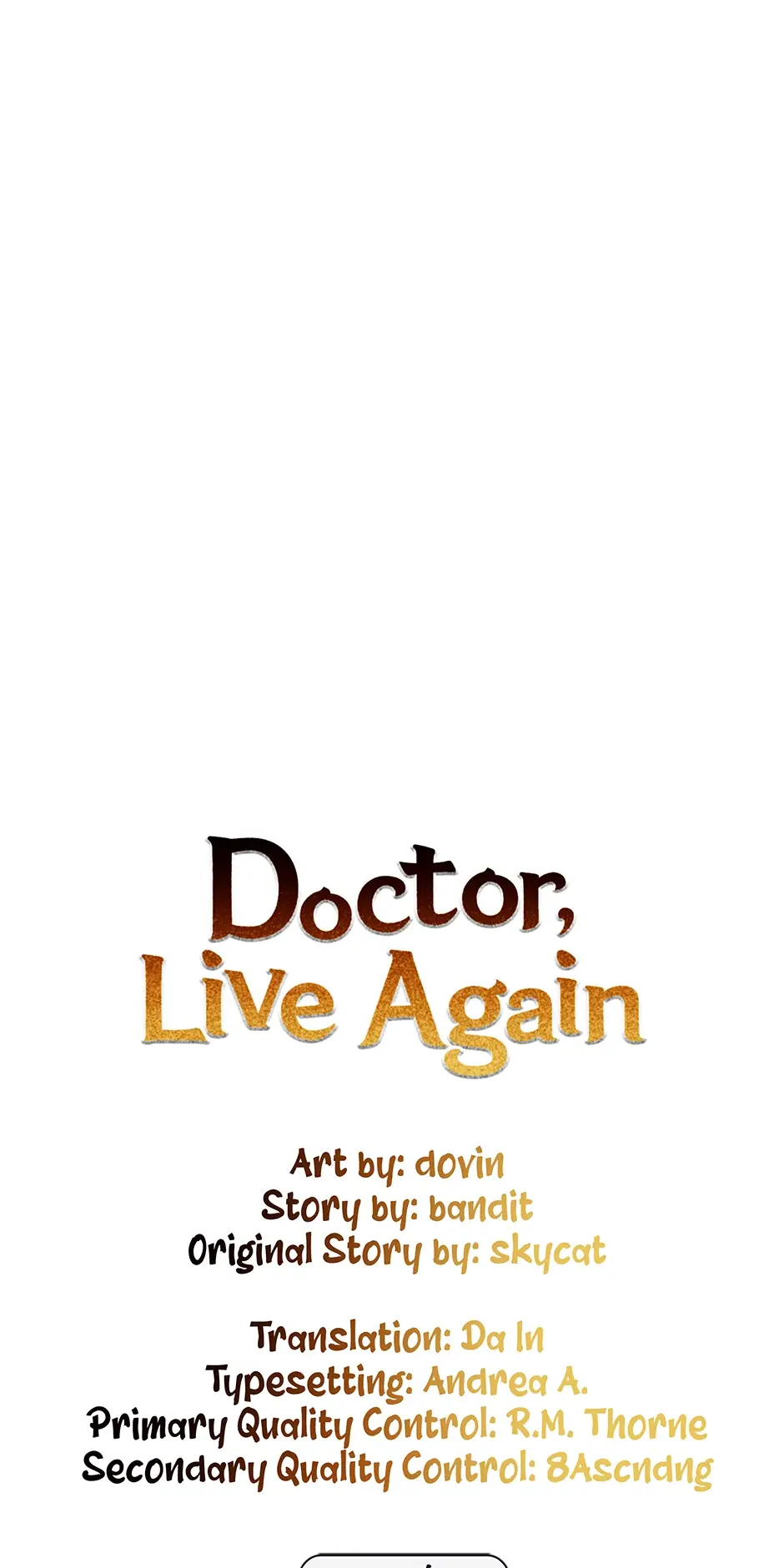 Read Doctor, Live Again EN Manga Online