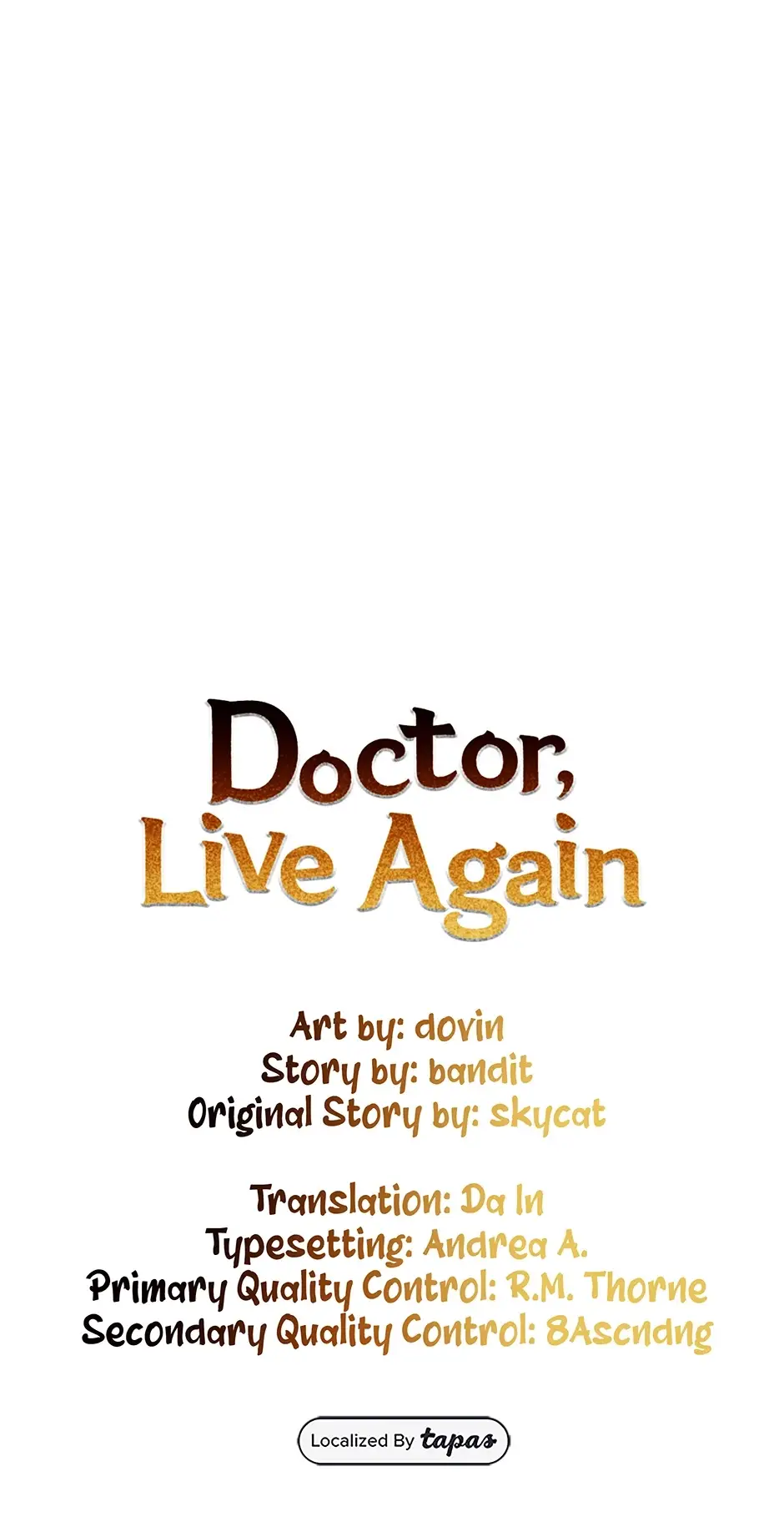 Read Doctor, Live Again EN Manga Online