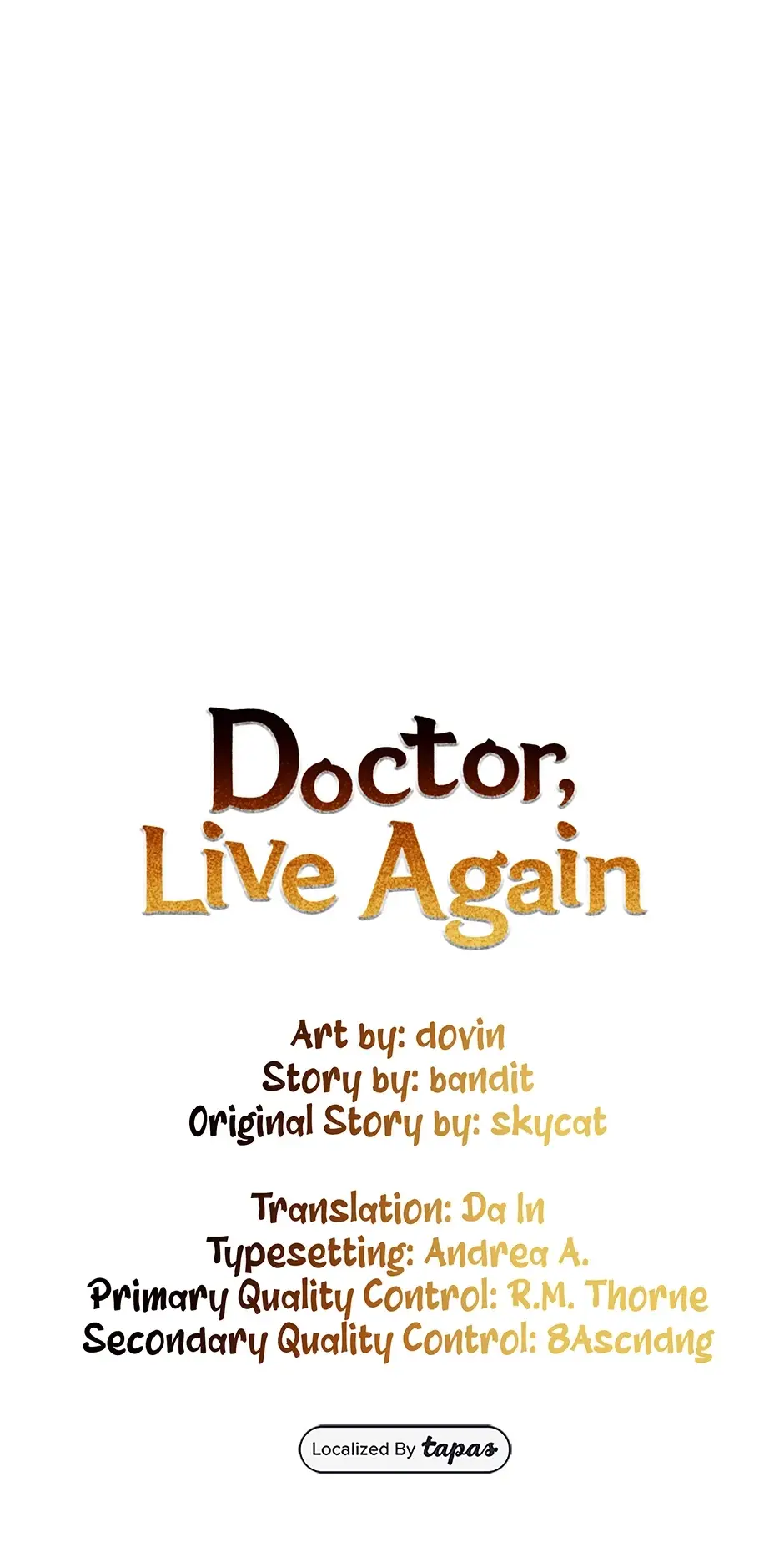 Read Doctor, Live Again EN Manga Online