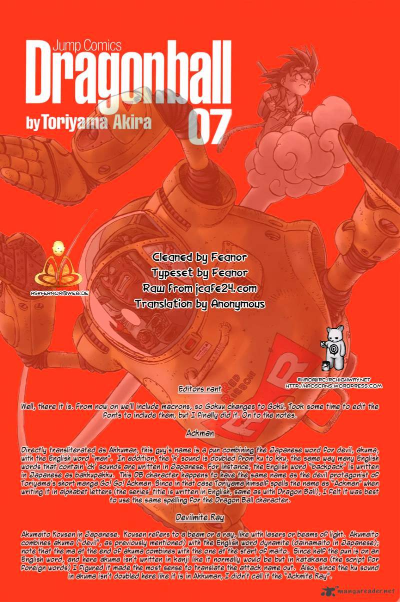 Read Dragon Ball EN Manga Online