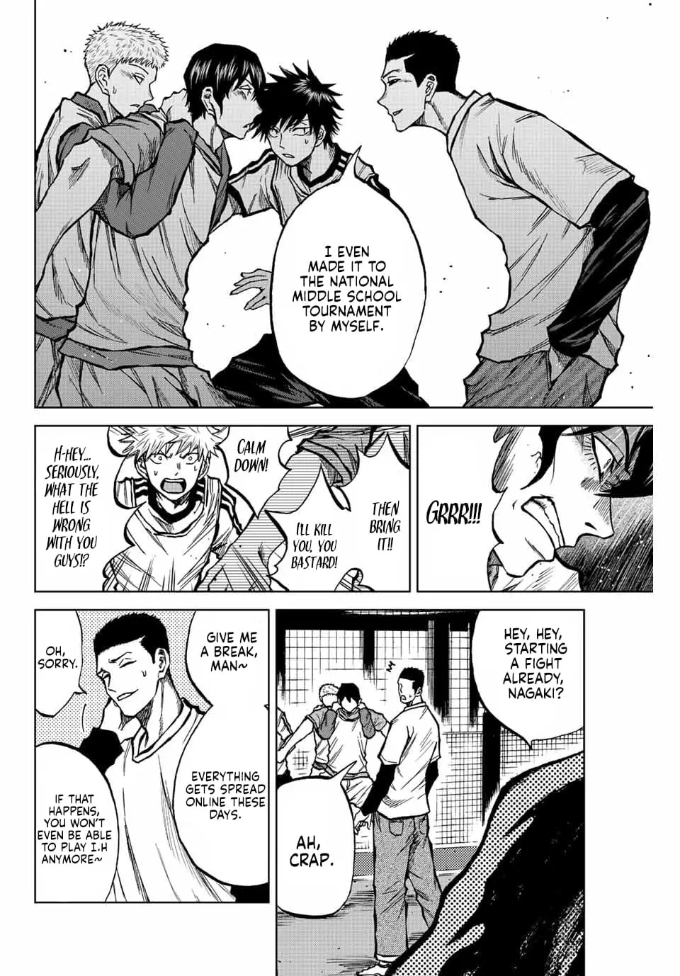 Read Dye Blue, Even If You Die EN Manga Online