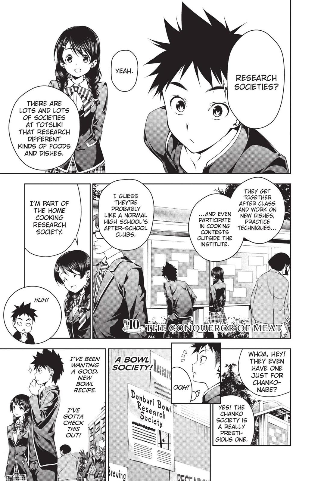 Read Food Wars! Shokugeki no Soma EN Manga Online