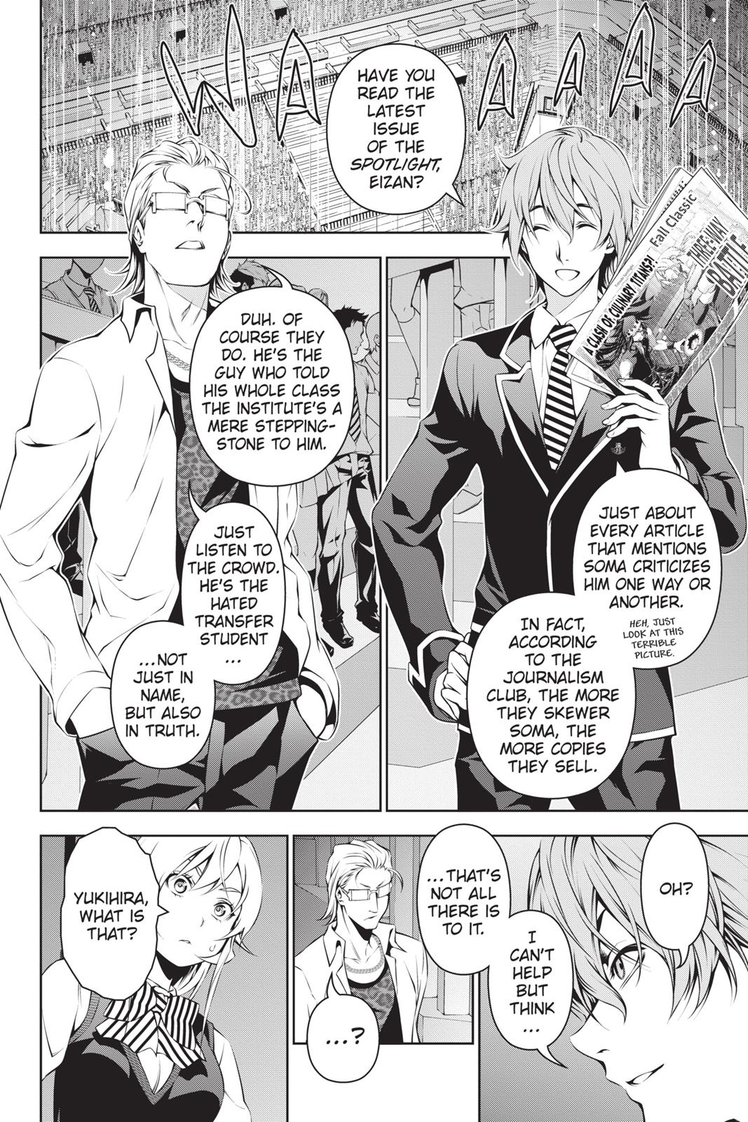 Read Food Wars! Shokugeki no Soma EN Manga Online