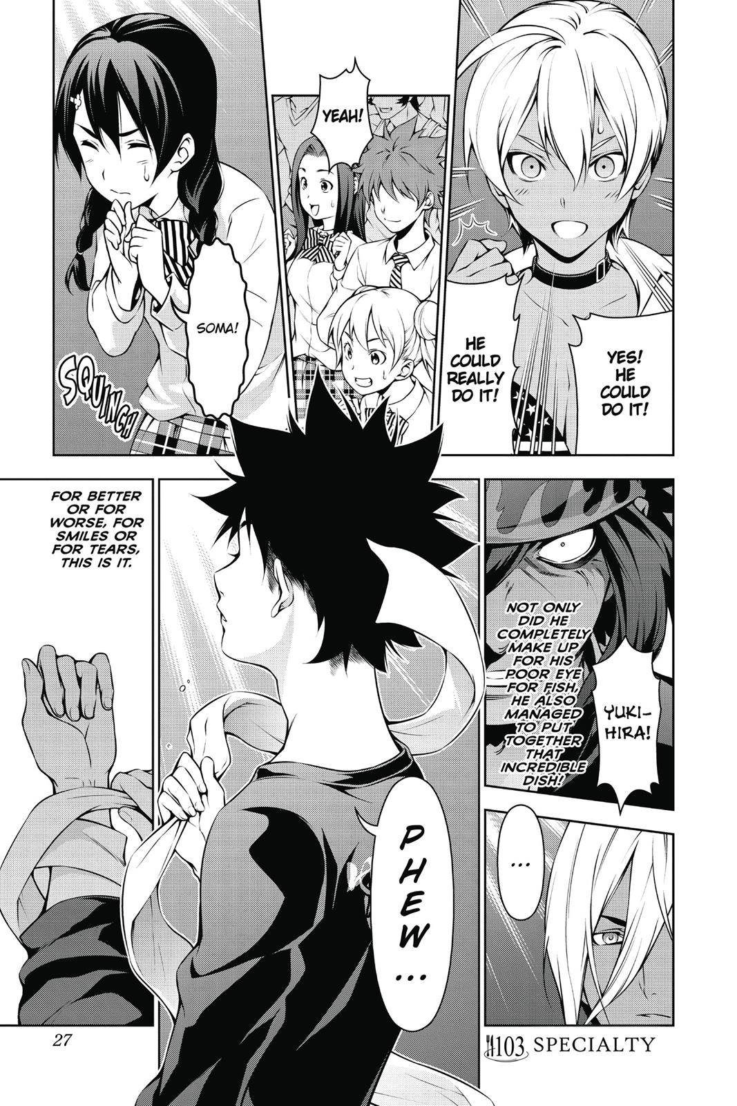Read Food Wars! Shokugeki no Soma EN Manga Online