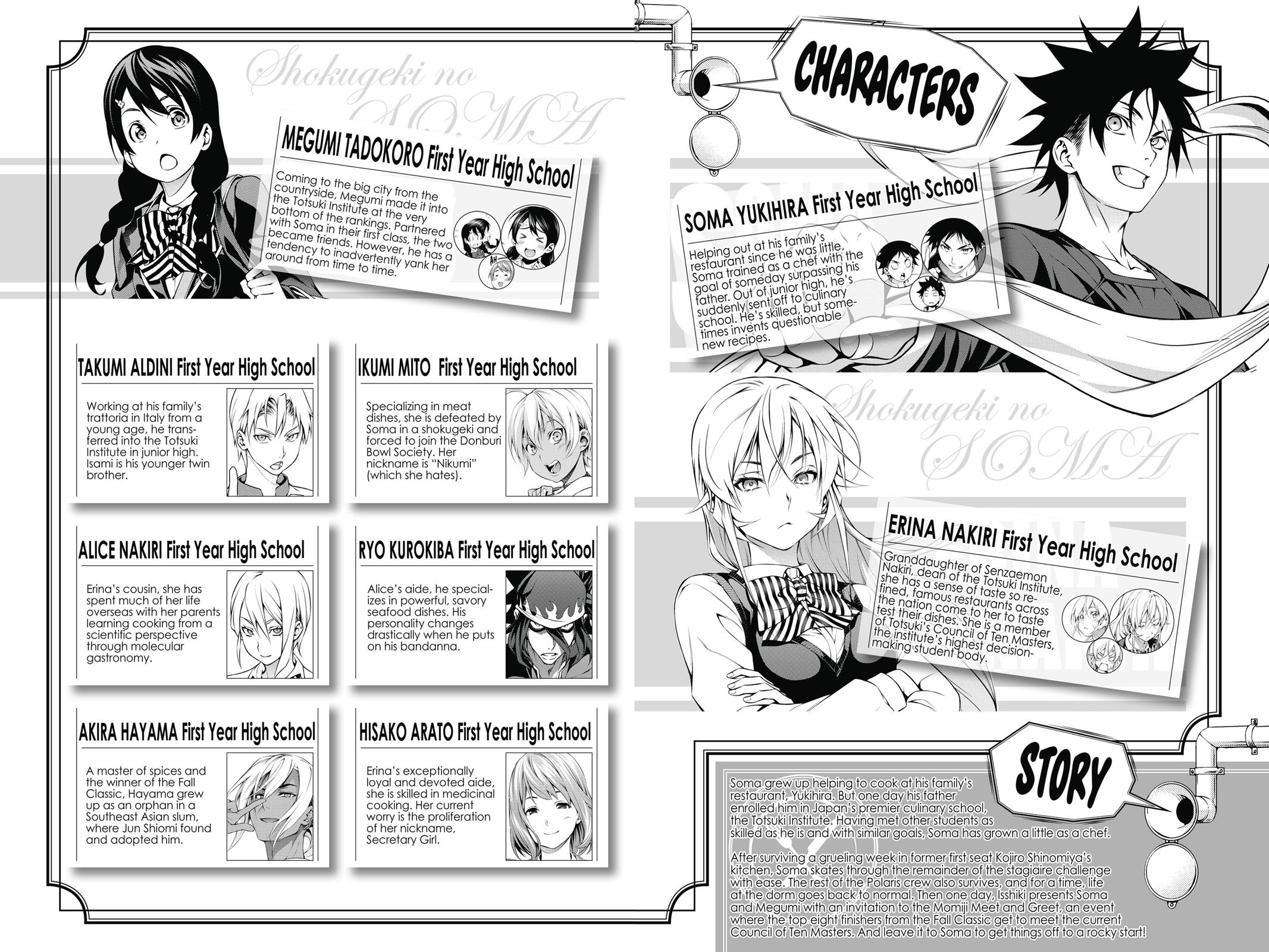 Read Food Wars! Shokugeki no Soma EN Manga Online