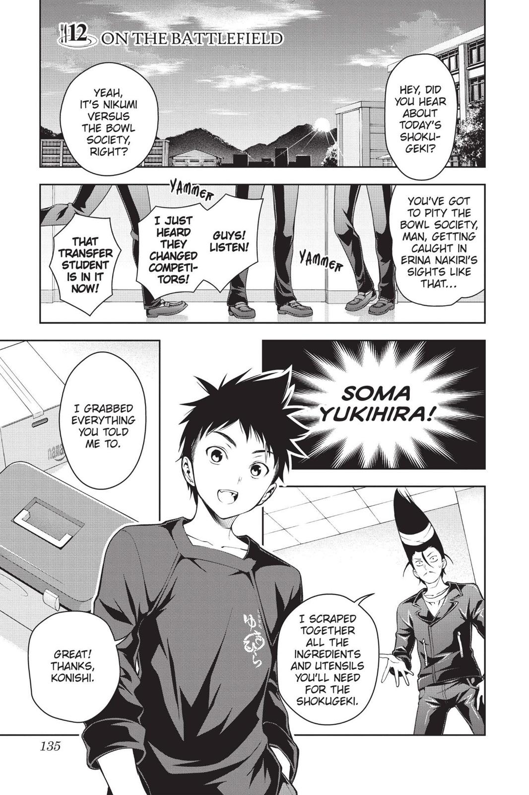Read Food Wars! Shokugeki no Soma EN Manga Online