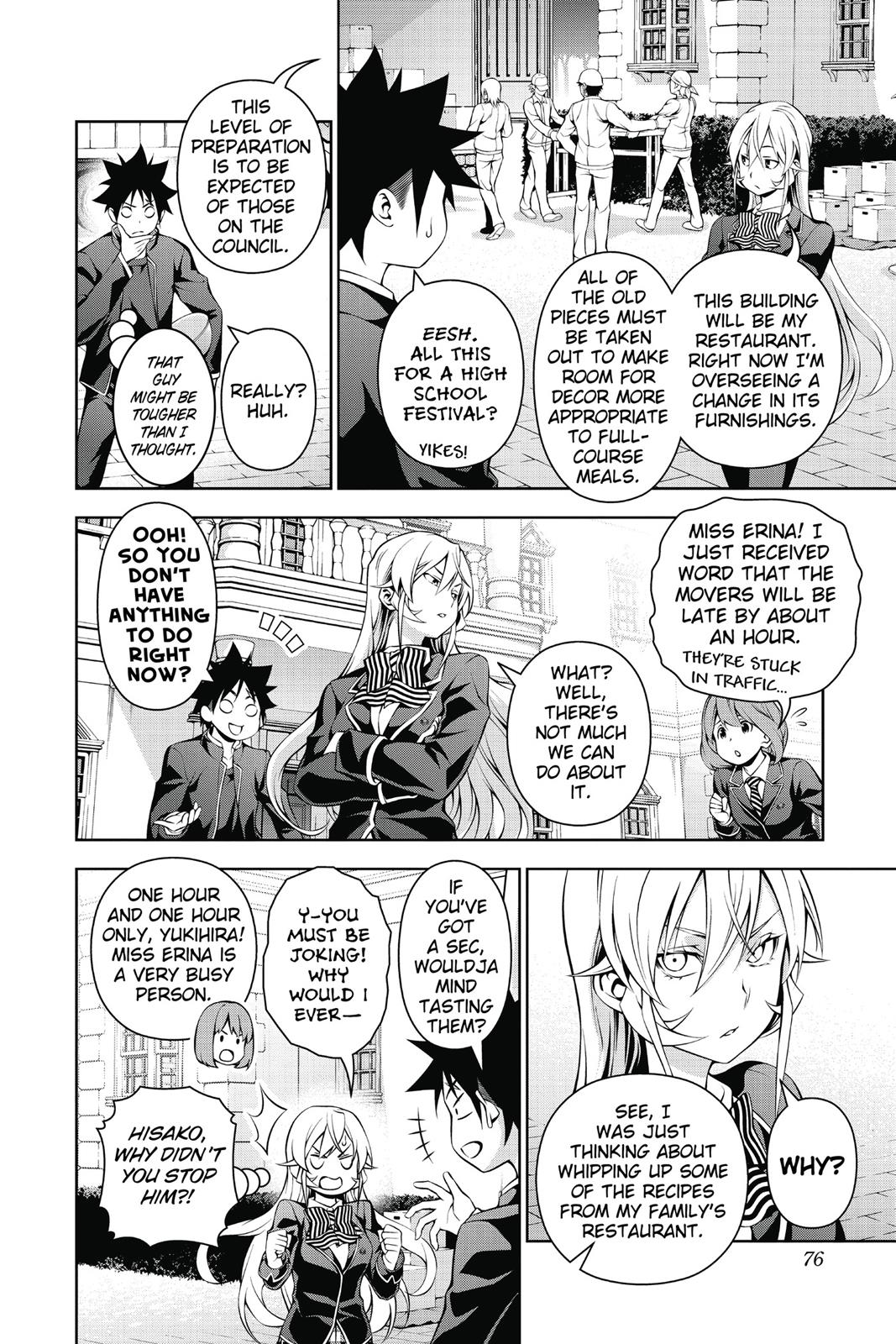 Read Food Wars! Shokugeki no Soma EN Manga Online