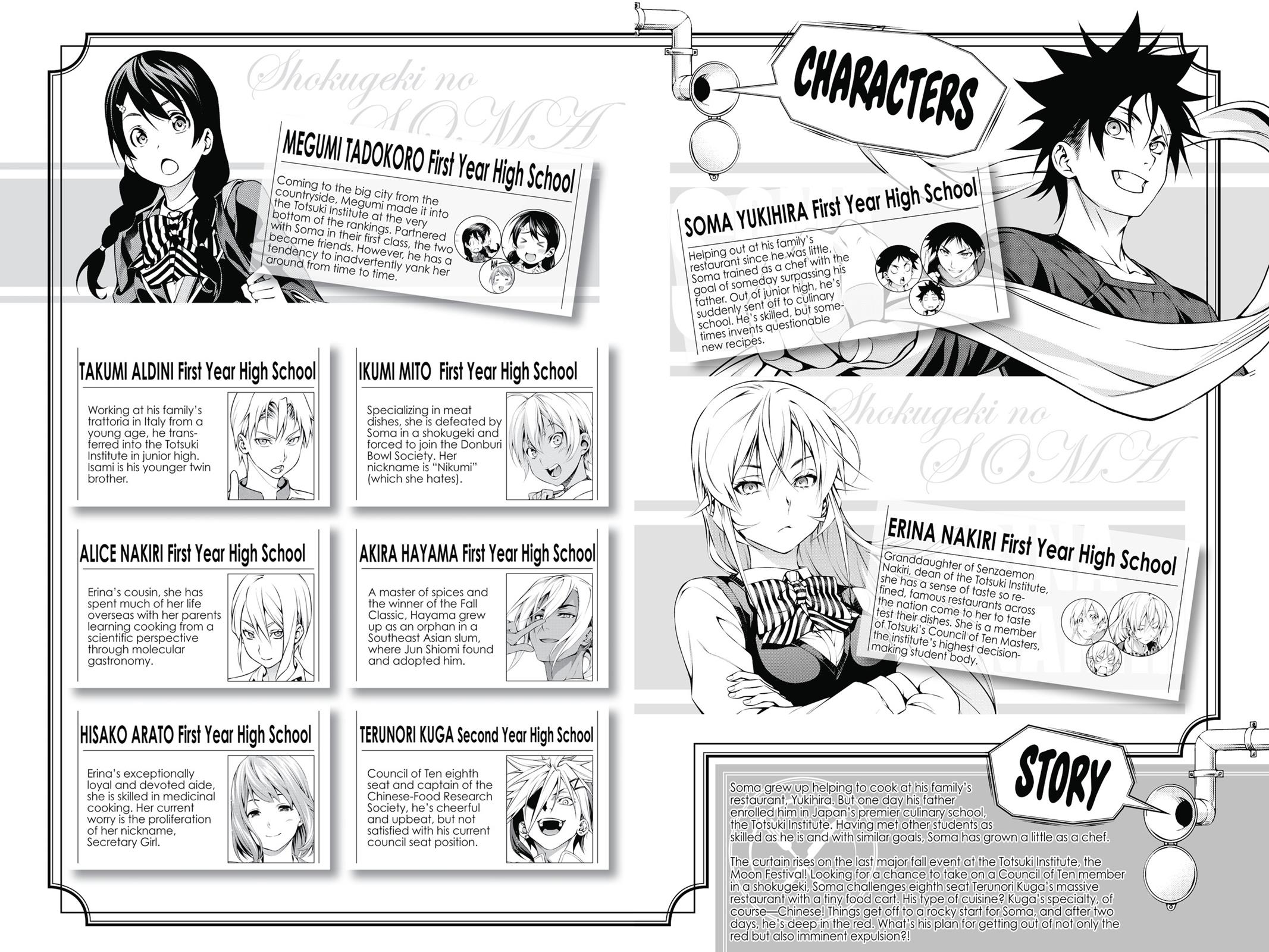 Read Food Wars! Shokugeki no Soma EN Manga Online