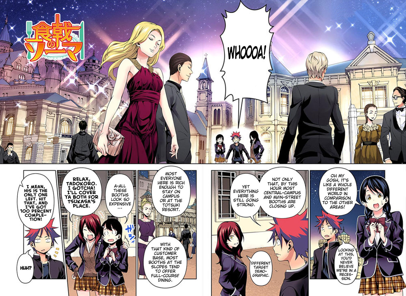 Read Food Wars! Shokugeki no Soma EN Manga Online