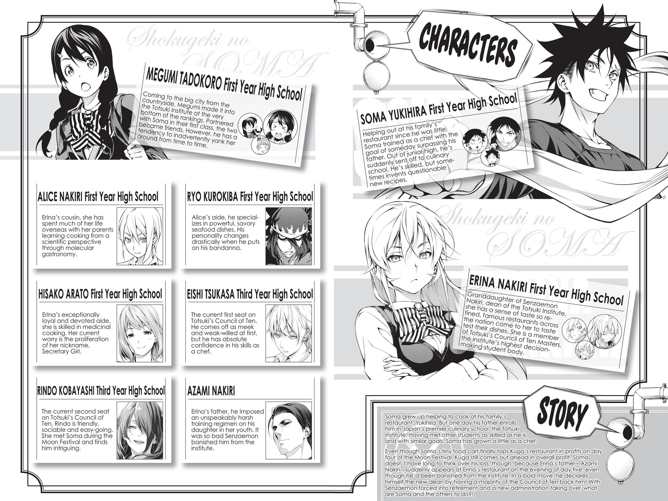 Read Food Wars! Shokugeki no Soma EN Manga Online