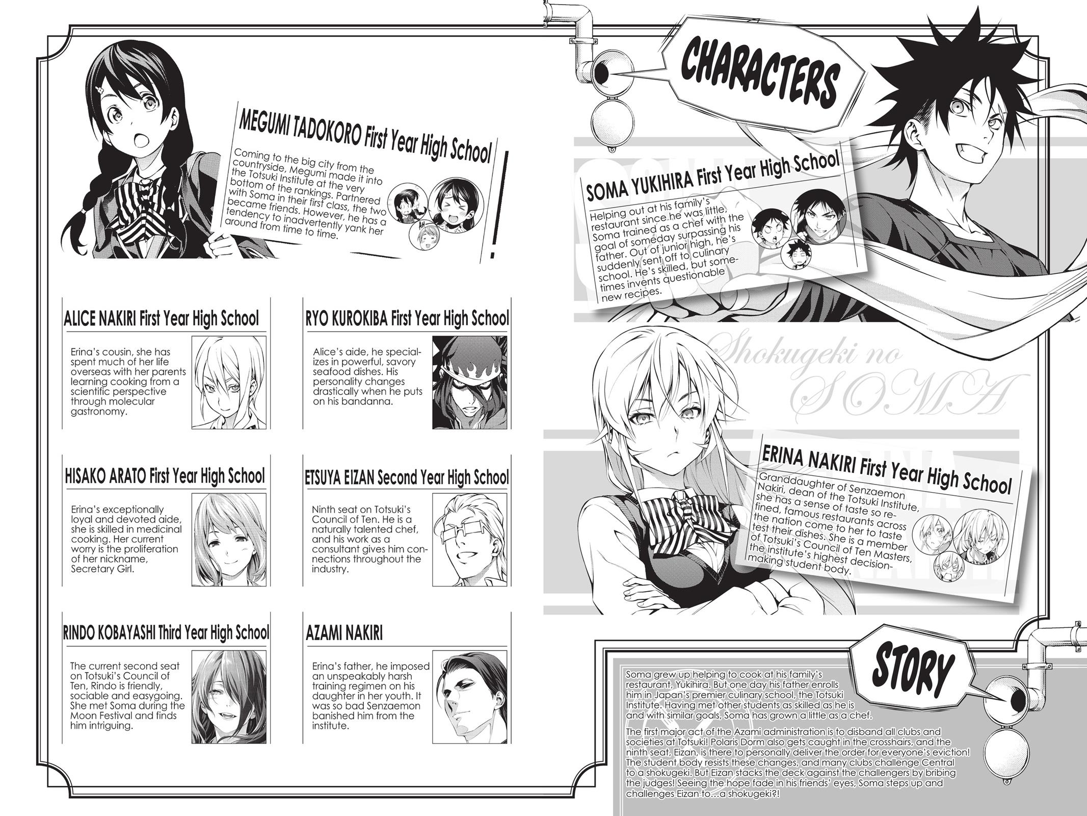 Read Food Wars! Shokugeki no Soma EN Manga Online