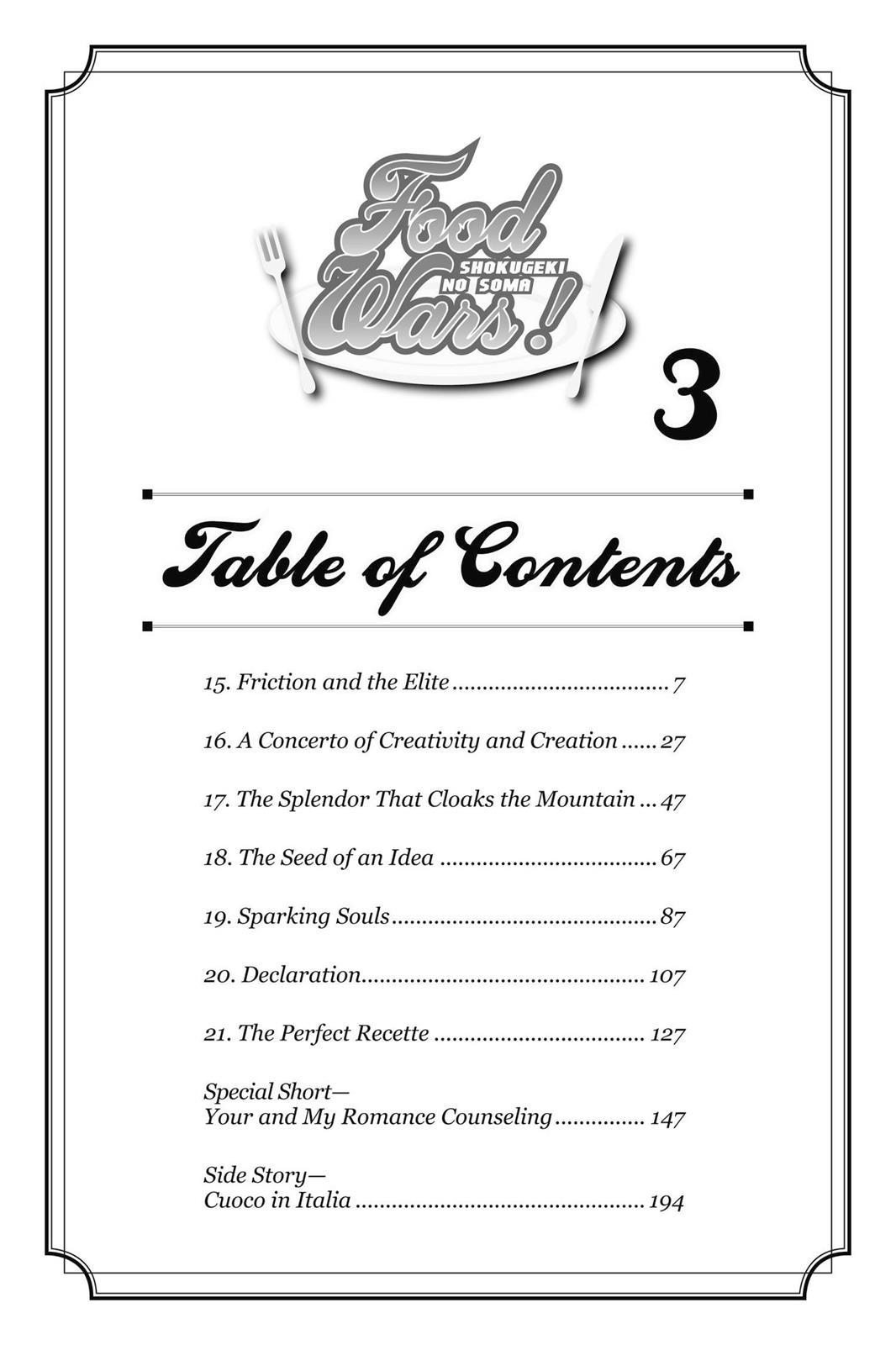 Read Food Wars! Shokugeki no Soma EN Manga Online